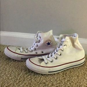 White high top converse